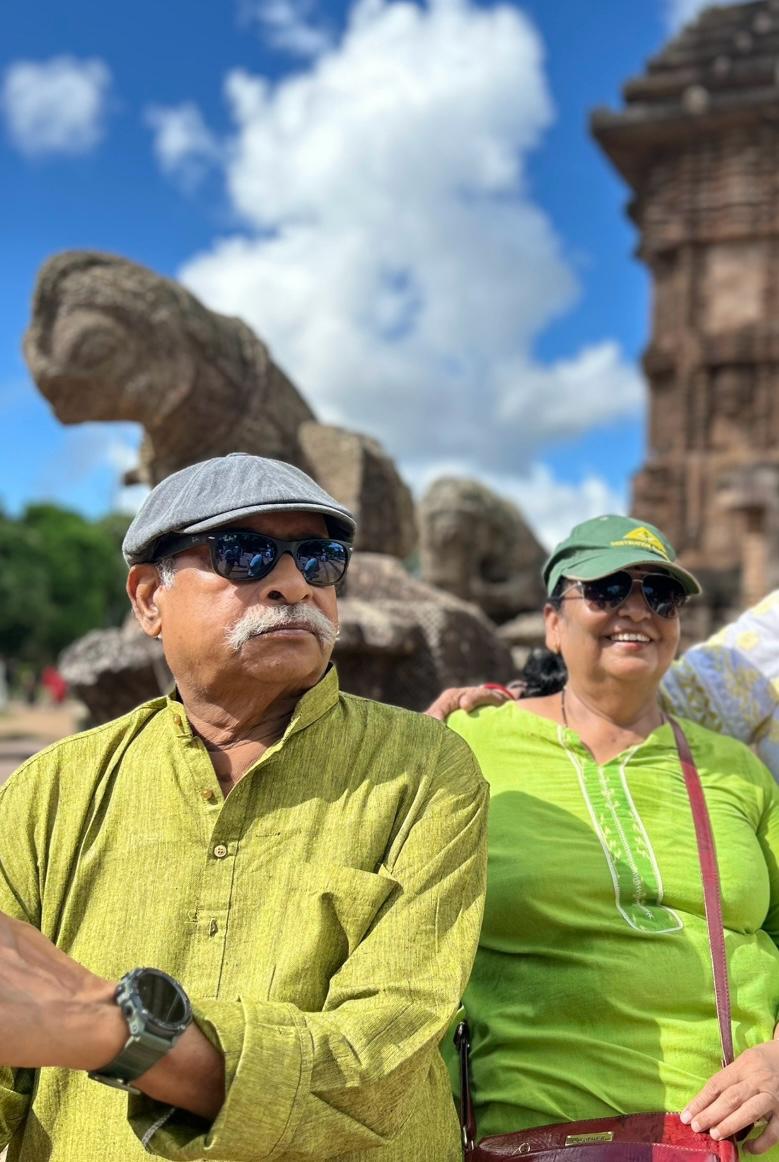 Sunil and Pushpa